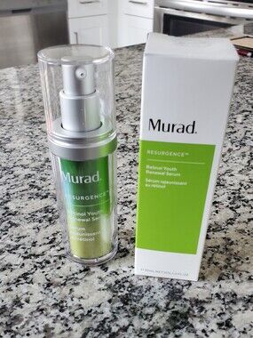 NIB Full Size Murad Resurgence Retinol Youth Renewal Serum - 1oz